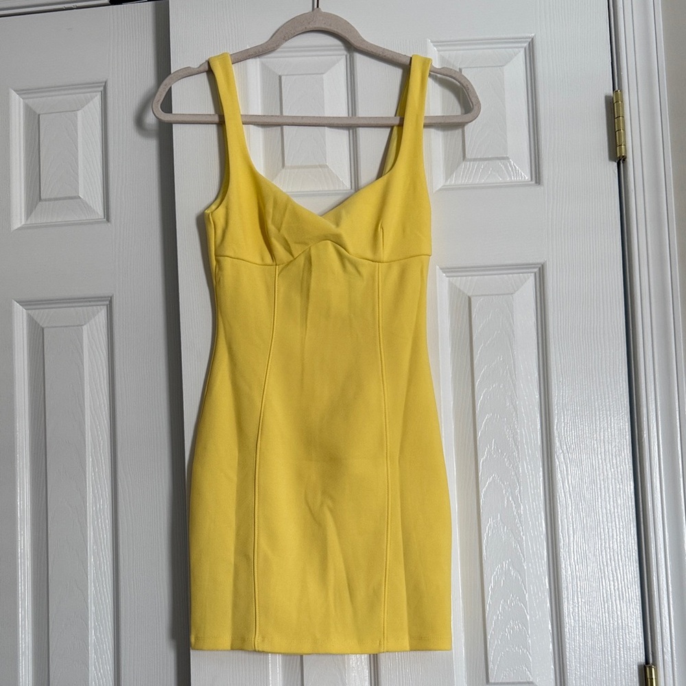 Yellow Hello Molly Dress